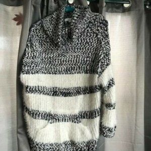 "New Connection " Dolman Striped Sweater Women's Size L